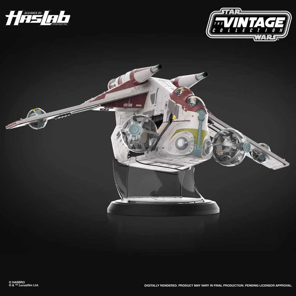 Star Wars - Attack of the Clones - The Vintage Collection LAAT/i Gunship Figure Set - Screenshot 18