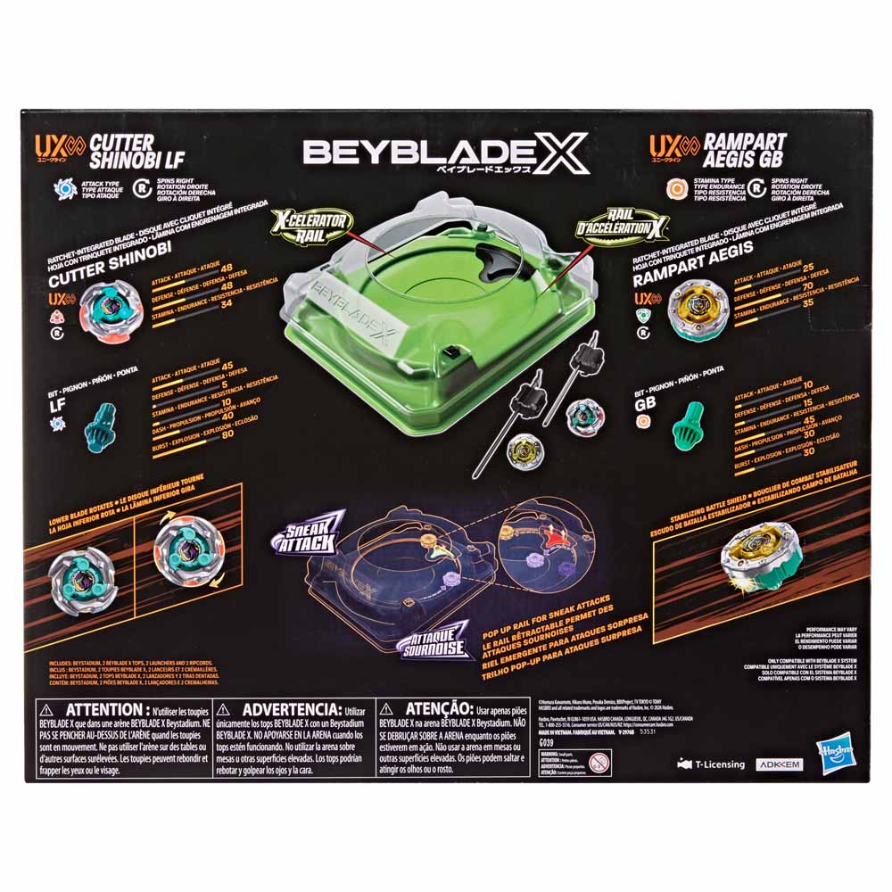 Beyblade X – Sneak Attack Battle Set with Arena - Screenshot 3