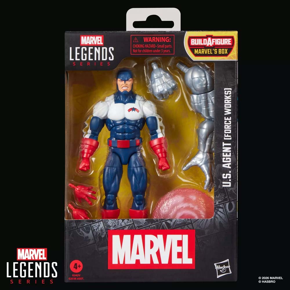 Marvel - U.S. Agent (Force Works) Marvel Legends Action Figure - Screenshot 1