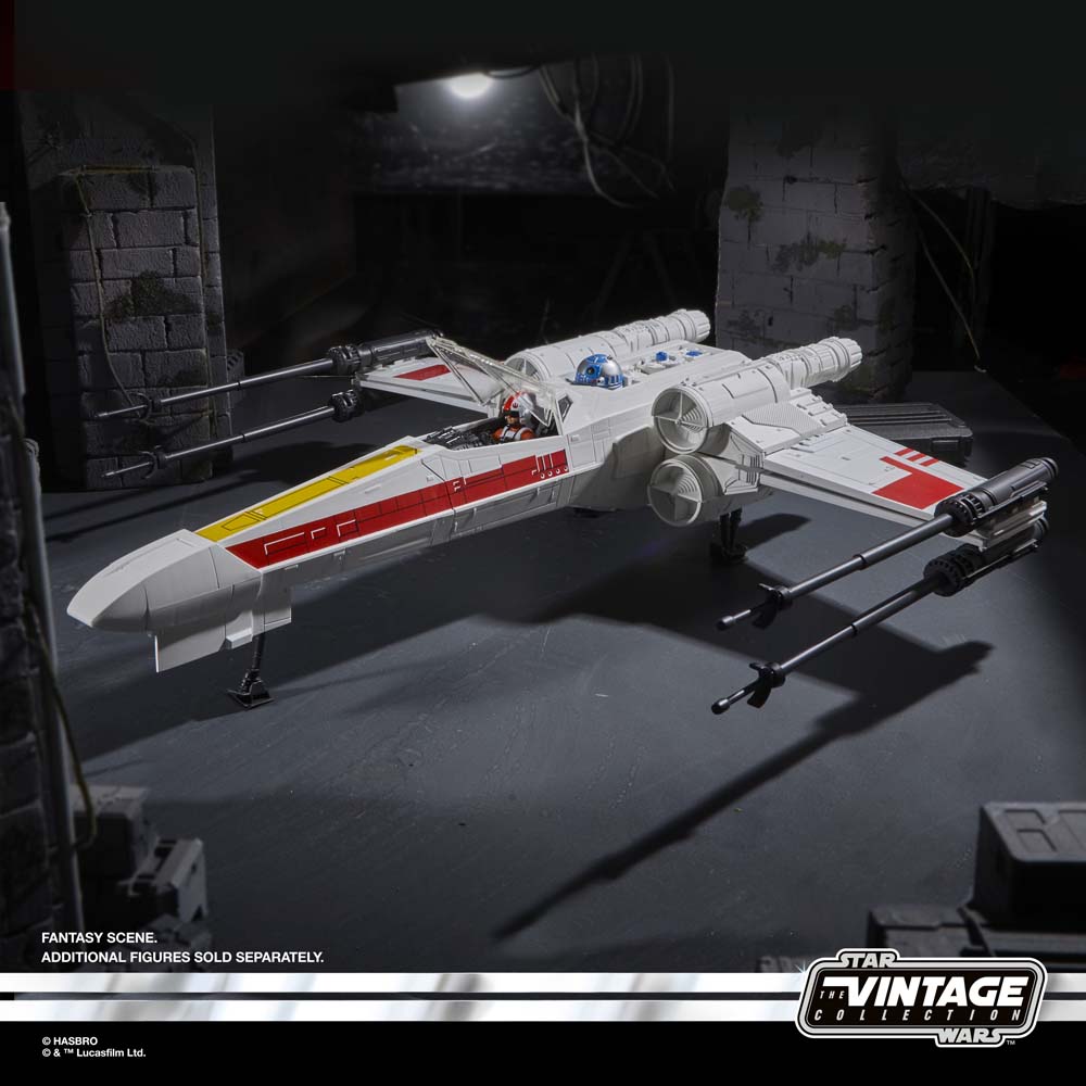 Star Wars - The Vintage Collection - X-Wing Fighter & Luke Skywalker Vehicle & Figure Set - Screenshot 1