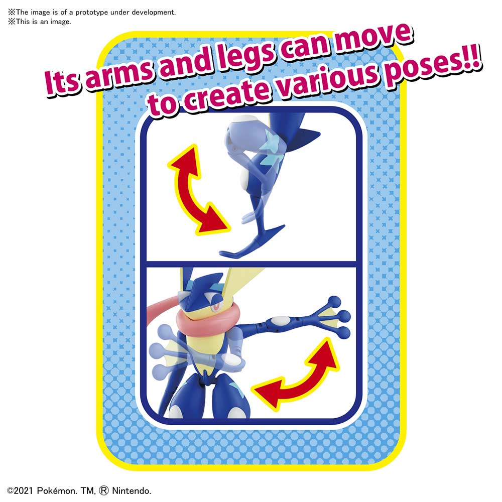 Pokemon - Greninja Model Kit - Screenshot 4