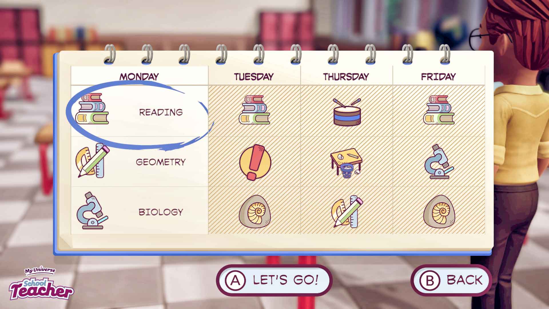 My Universe: School Teacher - Screenshot 1
