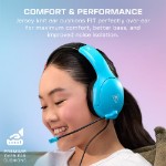 Turtle Beach - Airlite Fit Wired Gaming Headset - Neon Blue & Red - Screenshot 4