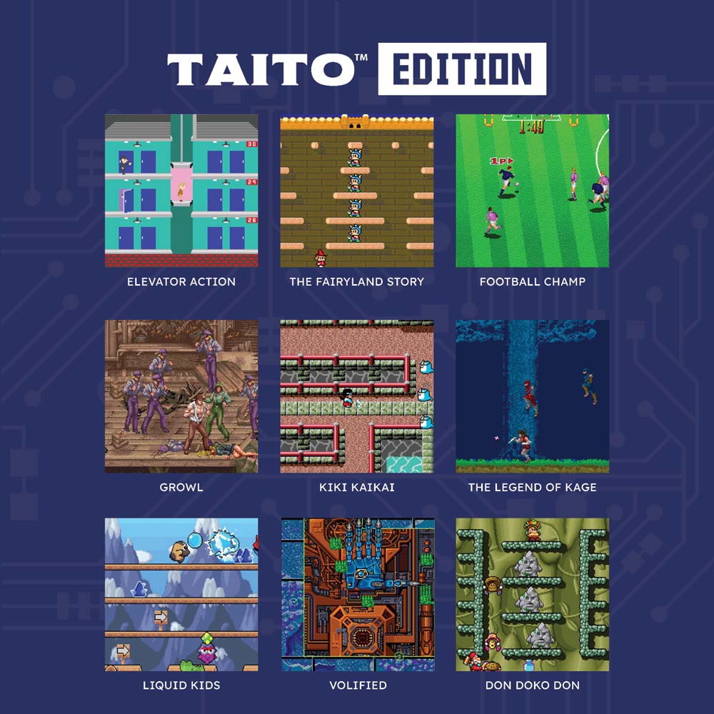 HyperMegaTech! Evercade Super Pocket Console - Taito Edition - Screenshot 8
