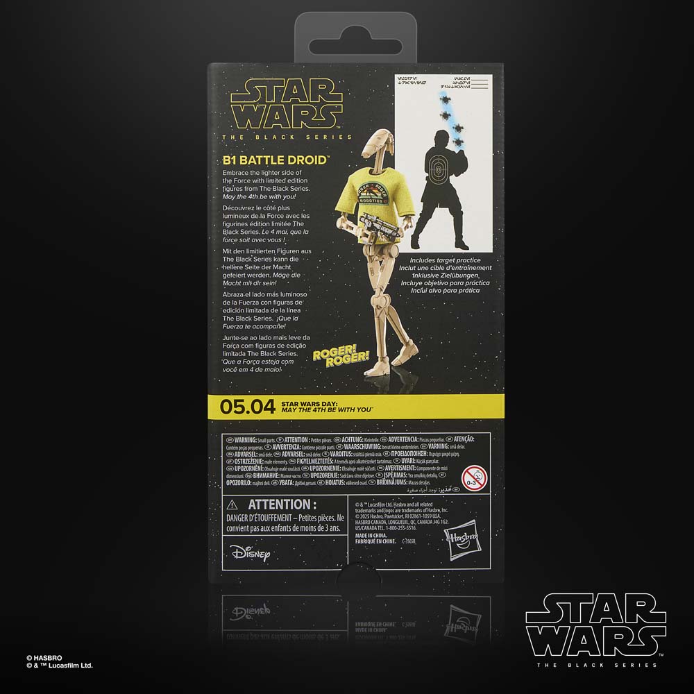 Star Wars - The Black Series - B1 Battle Droid May the 4th Be With You Action Figure - Screenshot 2