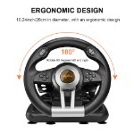 PXN - V3 Pro Gaming Racing Wheel - Black - Screenshot 4