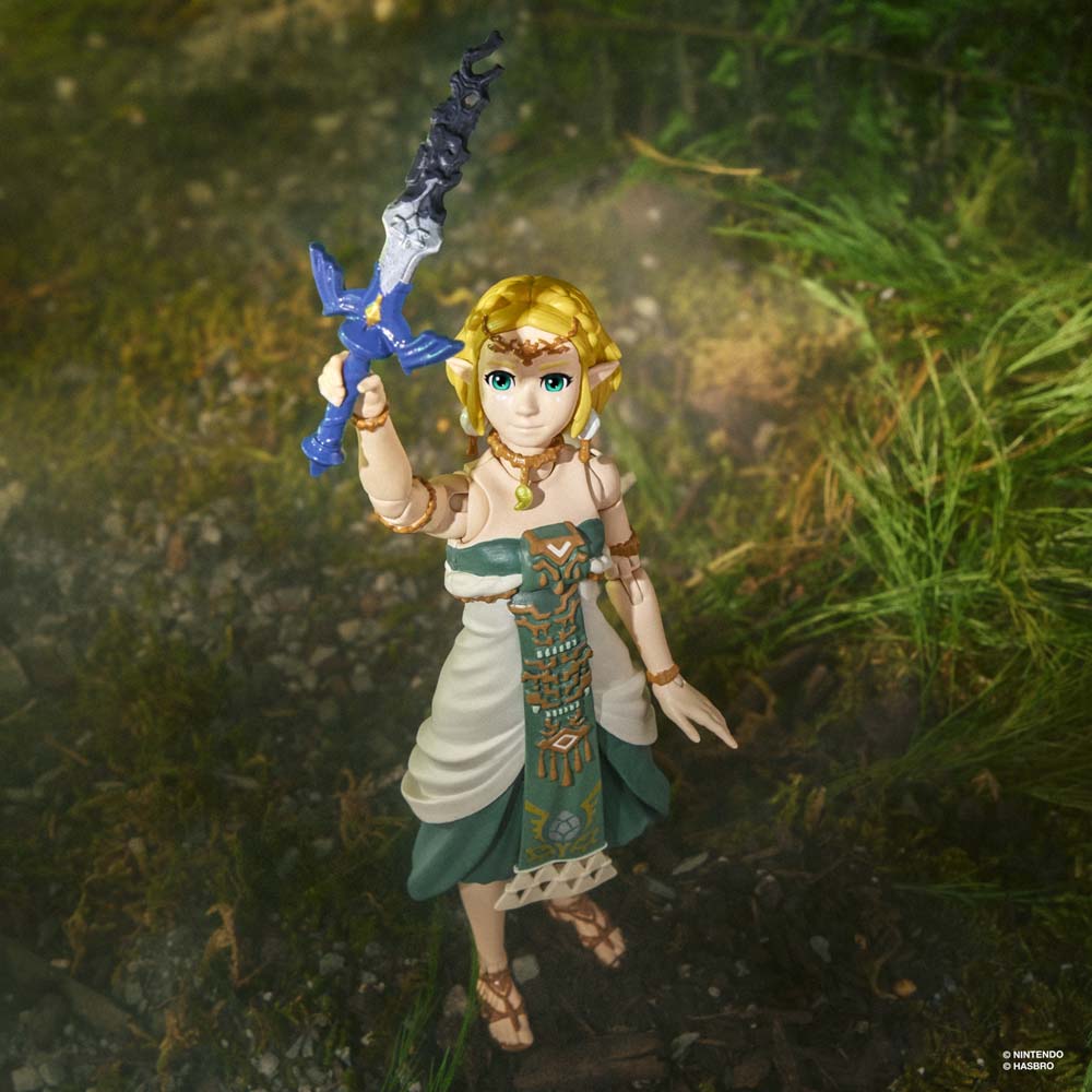 Nintendo - The Legend of Zelda: Tears of the Kingdom Princess Zelda Heroes of Hyrule Action Figure - Screenshot 3