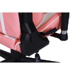 Playmax - Elite Gaming Chair - Pink and White - Screenshot 7