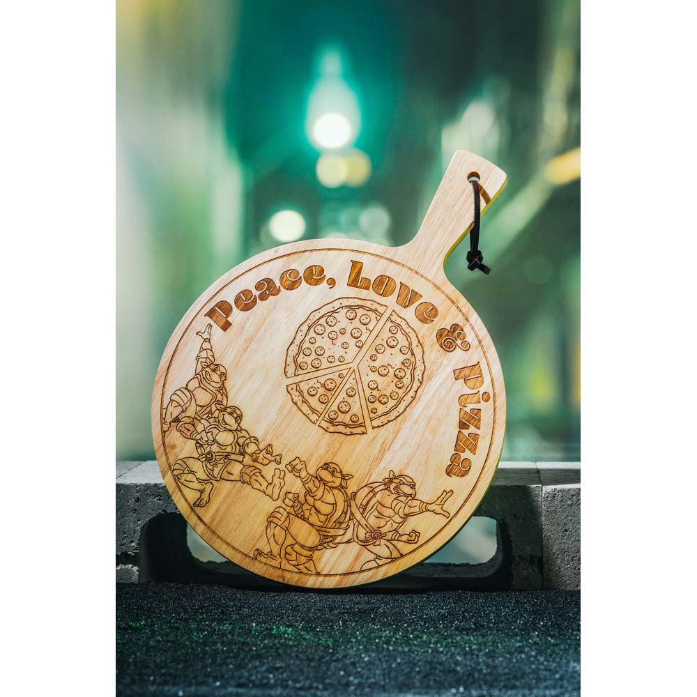 Teenage Mutant Ninja Turtles - Wooden Pizza Board - Screenshot 1