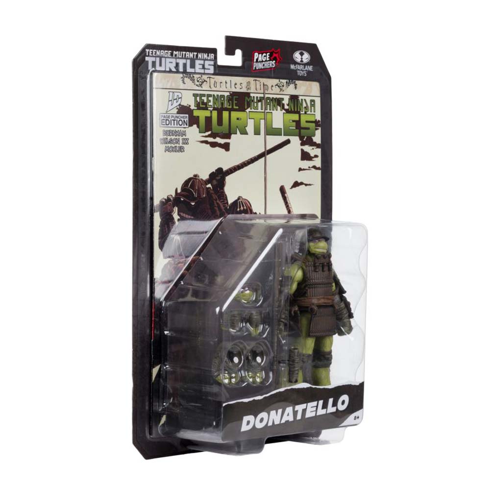 Teenage Mutant Ninja Turtles - Donatello (Turtles in Time) 5" Action Figure with Comic Book - Screenshot 2