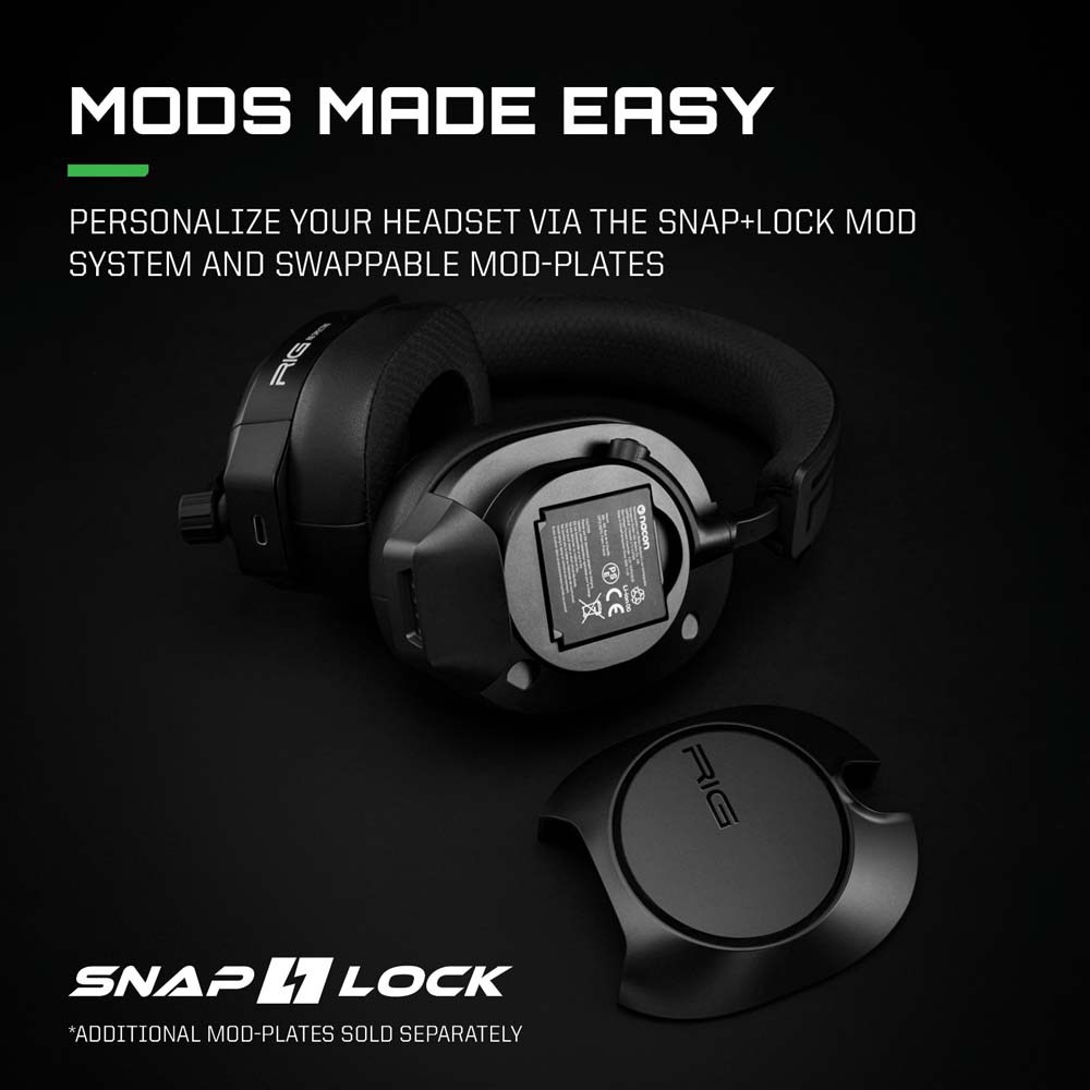 RIG R8 SPECTRE PRO HX Dual Wireless Gaming Headset and Base Station for XBOX - Black - Screenshot 7