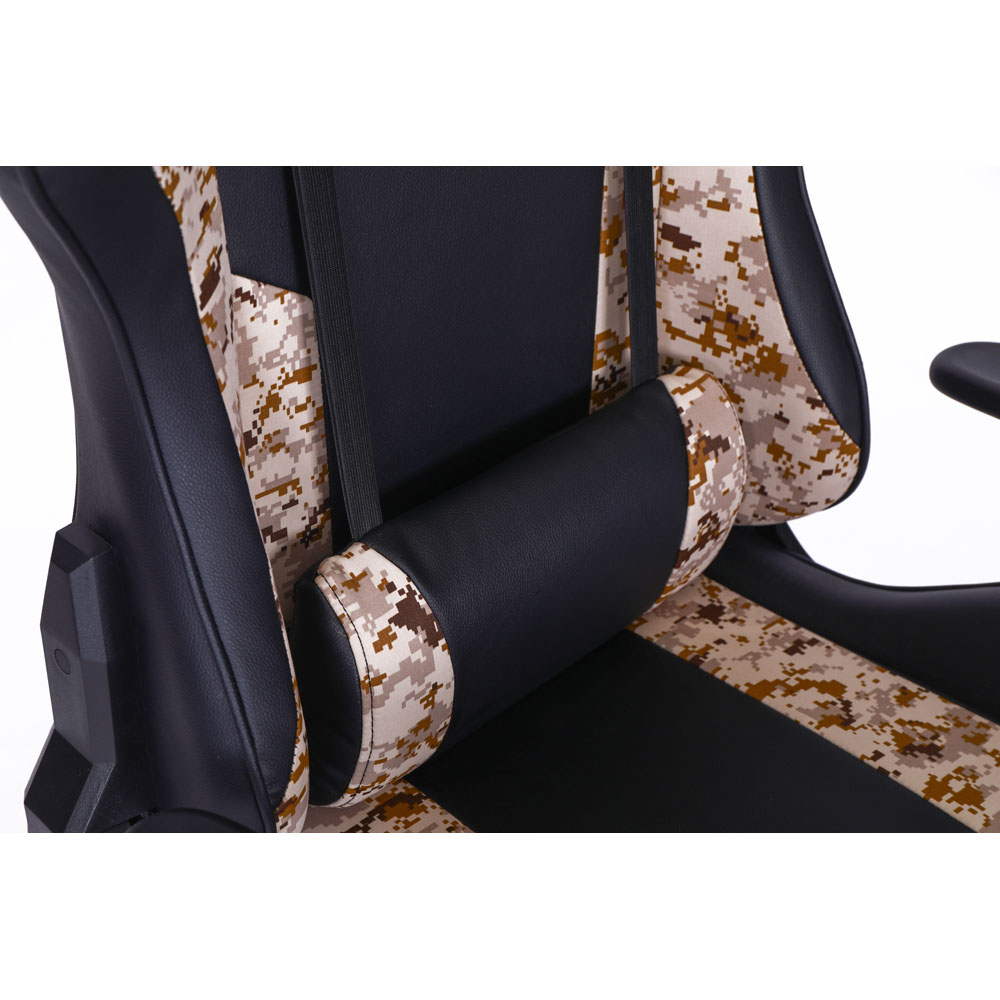 Playmax - Elite Gaming Chair - Desert Camo - Screenshot 2