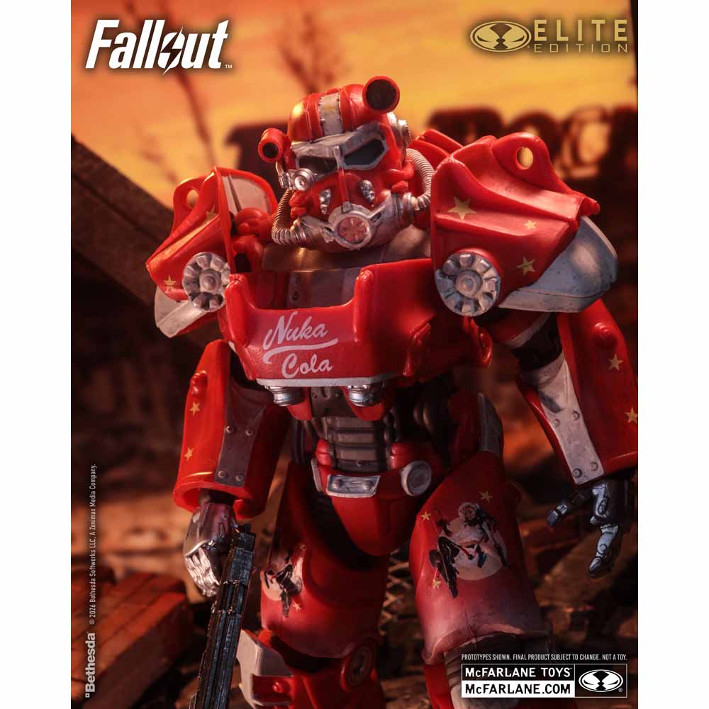 Fallout – Nuka Cola T-60 Gold Label Deluxe Action Figure - Screenshot 3