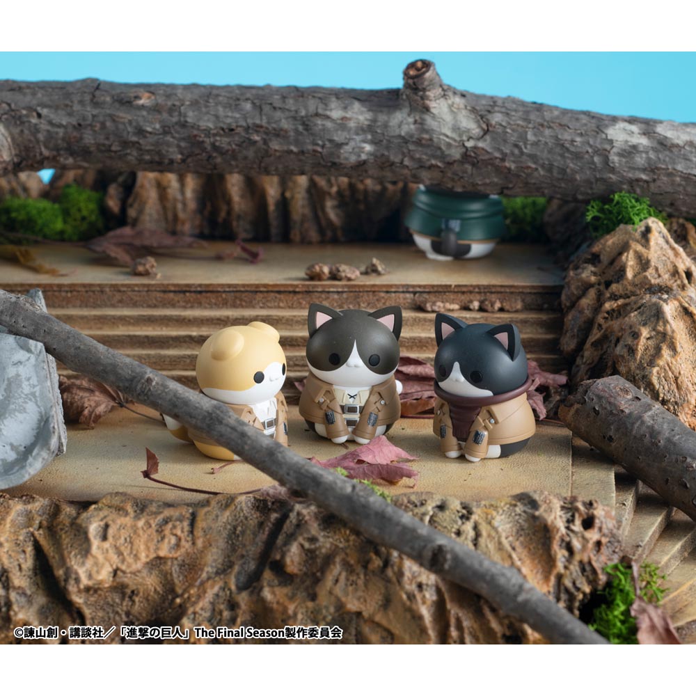 Attack On Titan - Mega Cat Project Attack On Tinyan Survey Corps Regiment Danyan! Blind Box (Single Box) - Screenshot 8