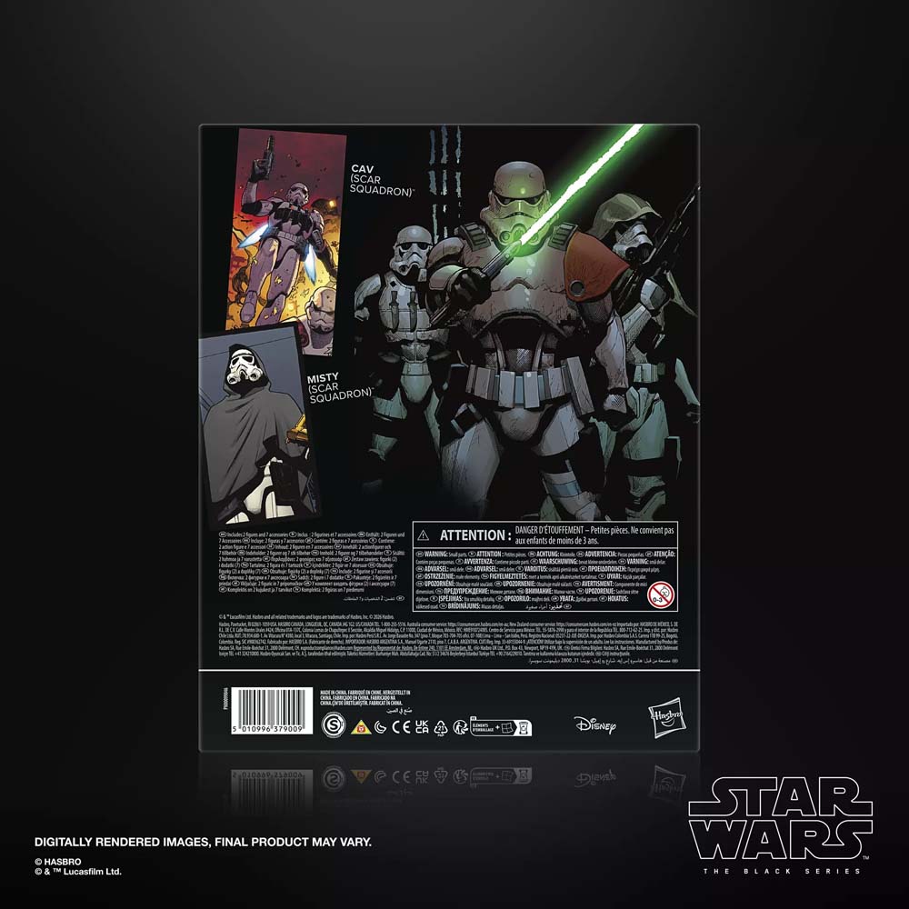 Star Wars - The Black Series - Misty & Cav (SCAR Squadron) Action Figure 2-Pack - Screenshot 2