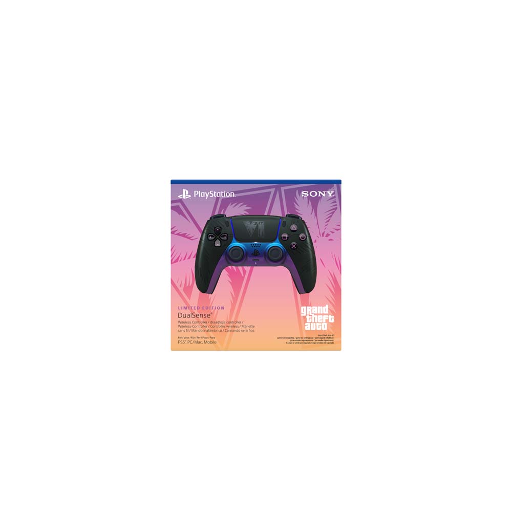 PlayStation 5 DualSense Wireless Controller - Grand Theft Auto VI Limited Edition - Black - Screenshot 2