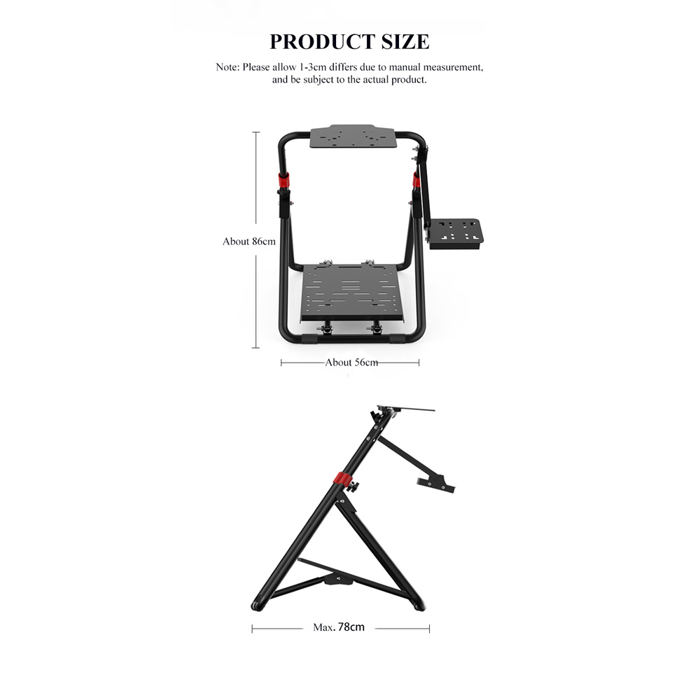 PXN - A9 Foldable Racing Wheel Stand - Screenshot 3