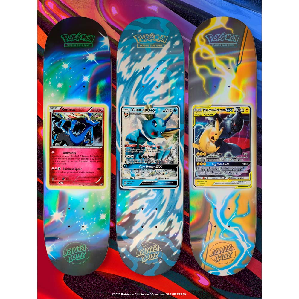 Pokemon x Santa Cruz - 30th Anniversary Blind Bag Skateboard Deck (Single Bag) - Screenshot 2