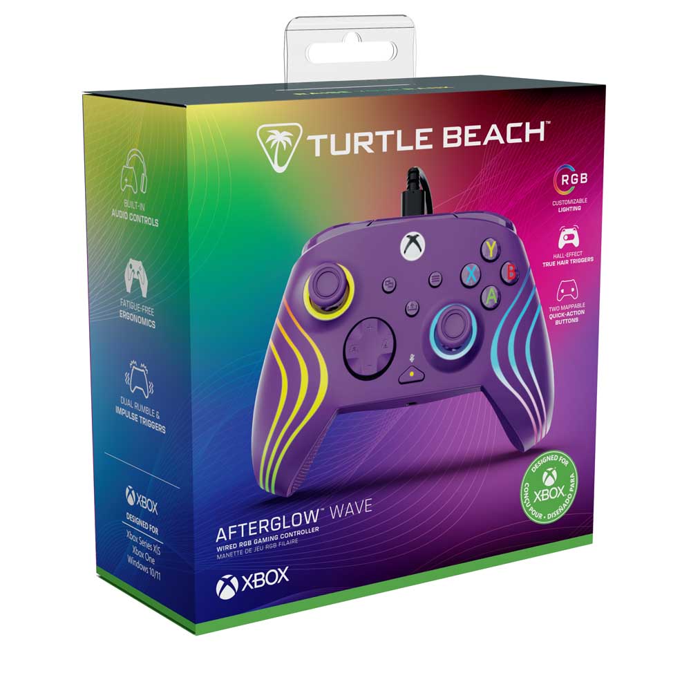 Turtle Beach -  Afterglow Wave Wired Controller for Xbox – Purple - Screenshot 4