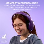 Turtle Beach - Airlite Fit Wired Gaming Headset - Ghost Purple - Screenshot 3