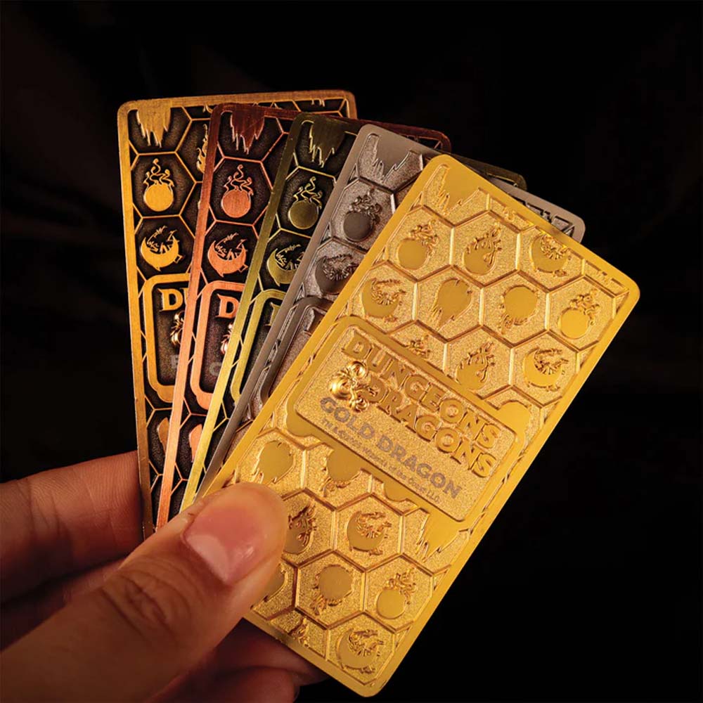 Dungeons & Dragons – Metallic Dragons Ingots 5-Set - Screenshot 4
