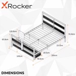 X Rocker Basecamp Double TV Vesa Mount Bed - Black - Screenshot 2