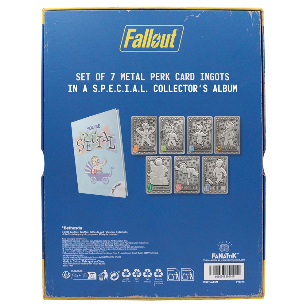 Fallout - S.P.E.C.I.A.L. Perk Card Ingot Collector’s Album Limited Edition - Screenshot 8