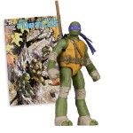Teenage Mutant Ninja Turtles - Donatello IDW Page Punchers 5" Action Figure with Comic Book - Screenshot 1
