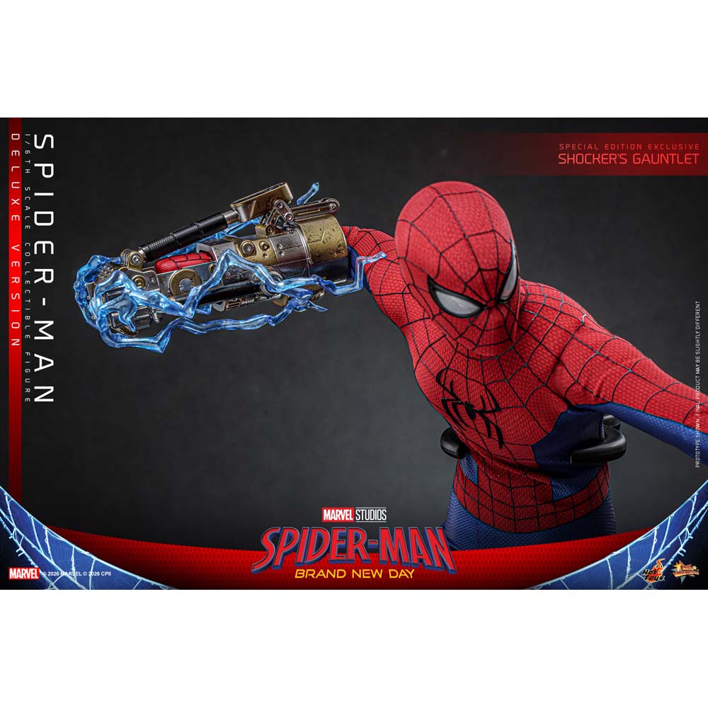 Marvel - Spider-Man - Spider-Man Deluxe Special Edition 1/6 Scale Action Figure - Screenshot 3