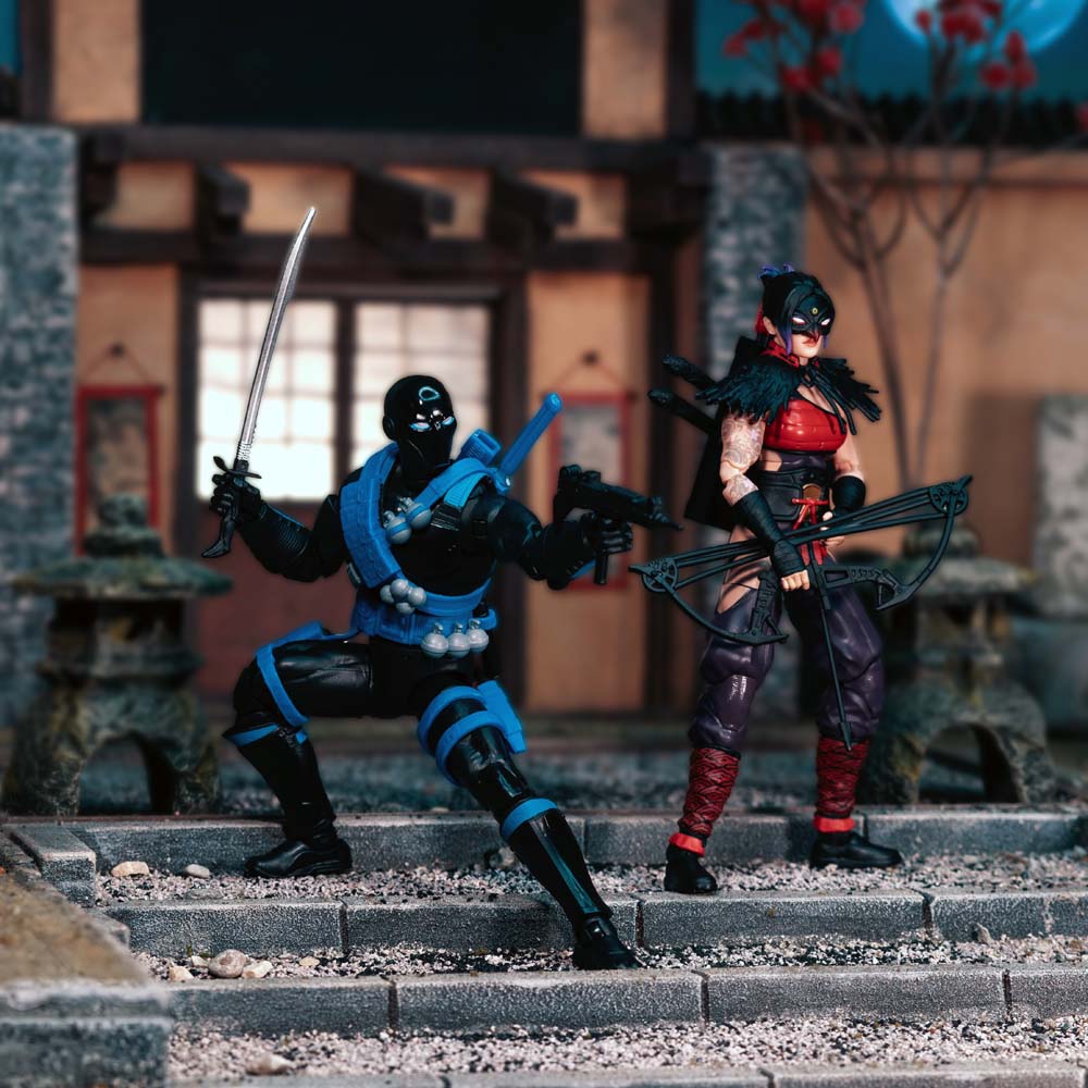 G.I. Joe - Classified Series #223 - Ninja Force Snake Eyes & Kim "Jinx" Arashikage Action Figure 2-Pack - Screenshot 6