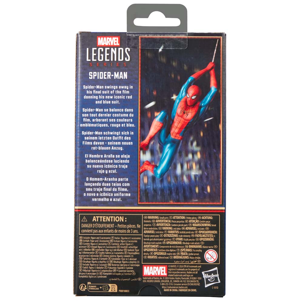 Marvel - Spider-Man: No Way Home - Spider-Man Marvel Legends Series Action Figure - Screenshot 4