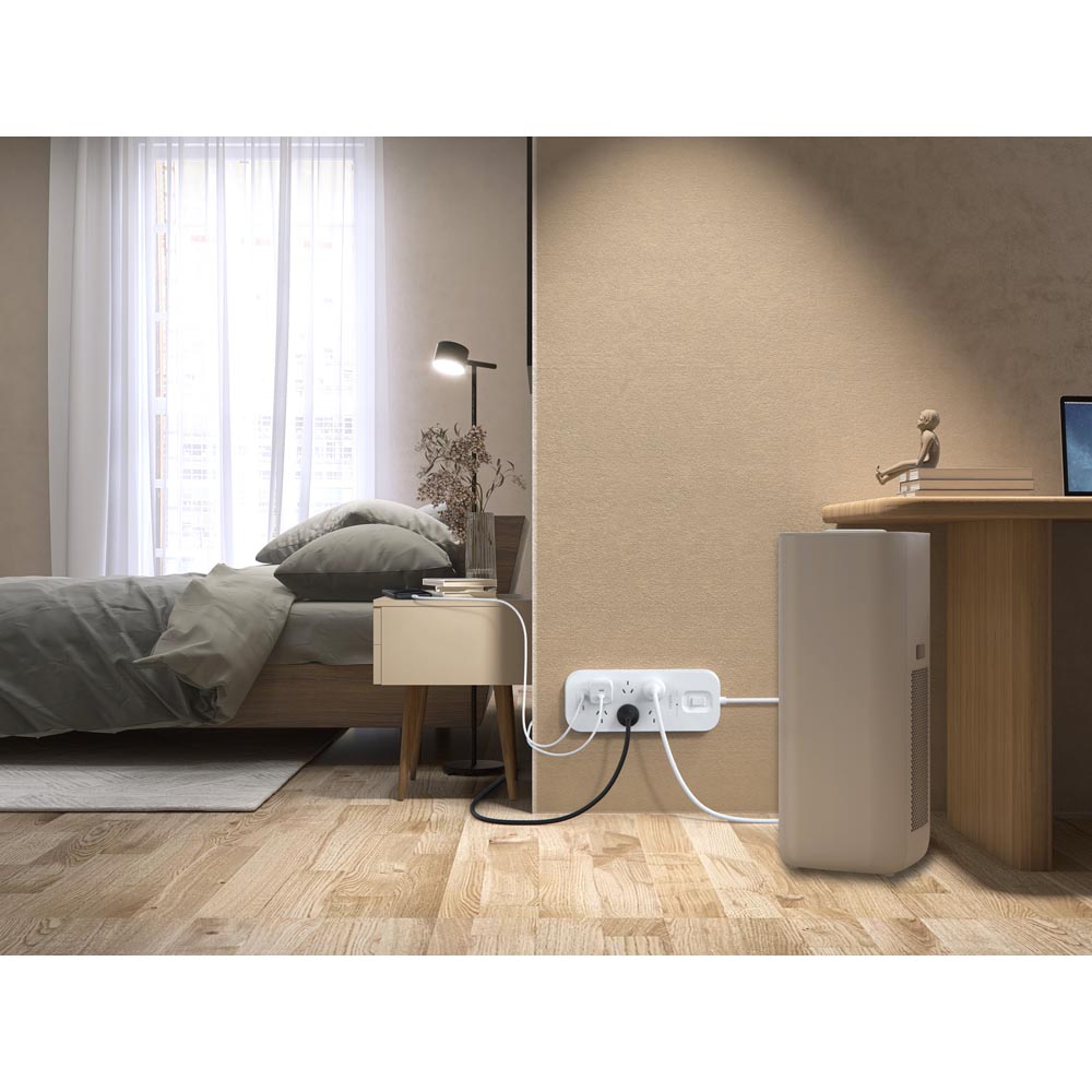 Belkin - Connect 6-Outlet 2 USB Surge Protector - Screenshot 7