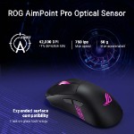 ASUS ROG - Keris II Origin eSports Ergo Wireless Gaming Mouse - Black - Screenshot 4