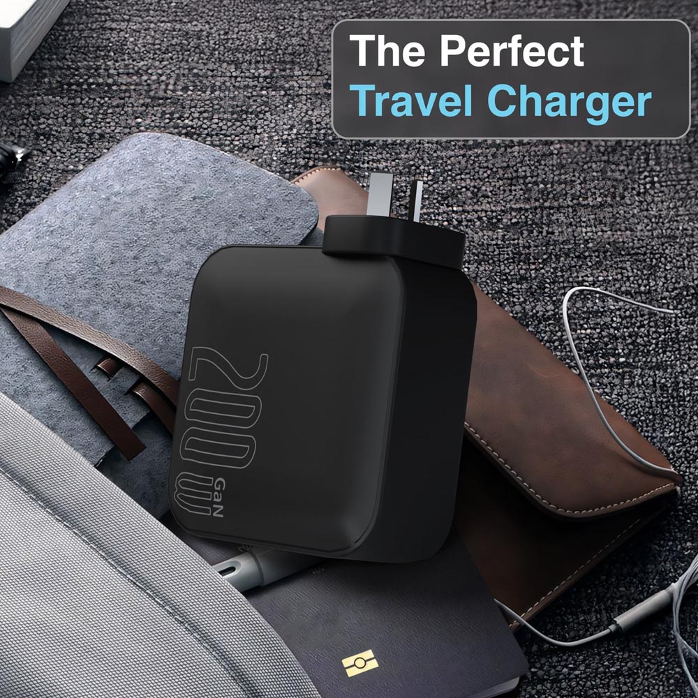 Laser PD3.0 200W GaN Wall Charger - Black - Screenshot 2