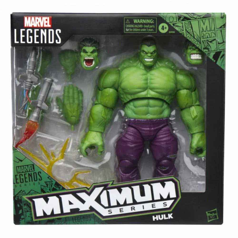 Marvel - Hulk Marvel Legends Maximum Action Figure - Screenshot 1