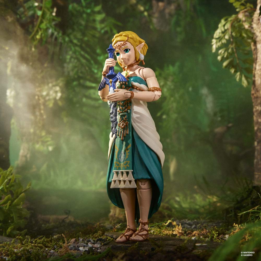 Nintendo - The Legend of Zelda: Tears of the Kingdom Princess Zelda Heroes of Hyrule Action Figure - Screenshot 2