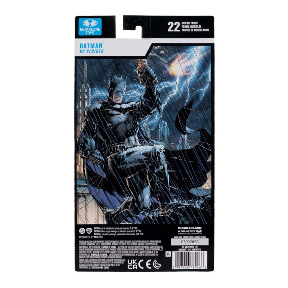 DC Multiverse - Batman - Batman (DC Rebirth) 7" Action Figure (Blister Card) - Screenshot 2
