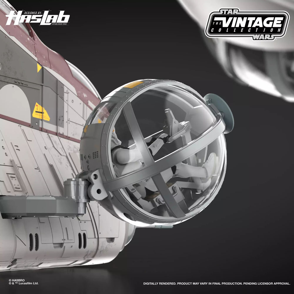 Star Wars - Attack of the Clones - The Vintage Collection LAAT/i Gunship Figure Set - Screenshot 1