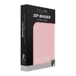 Palms Off Gaming - Collector's Series 9 Pocket Zip Trading Card Binder - Pink - Screenshot 1