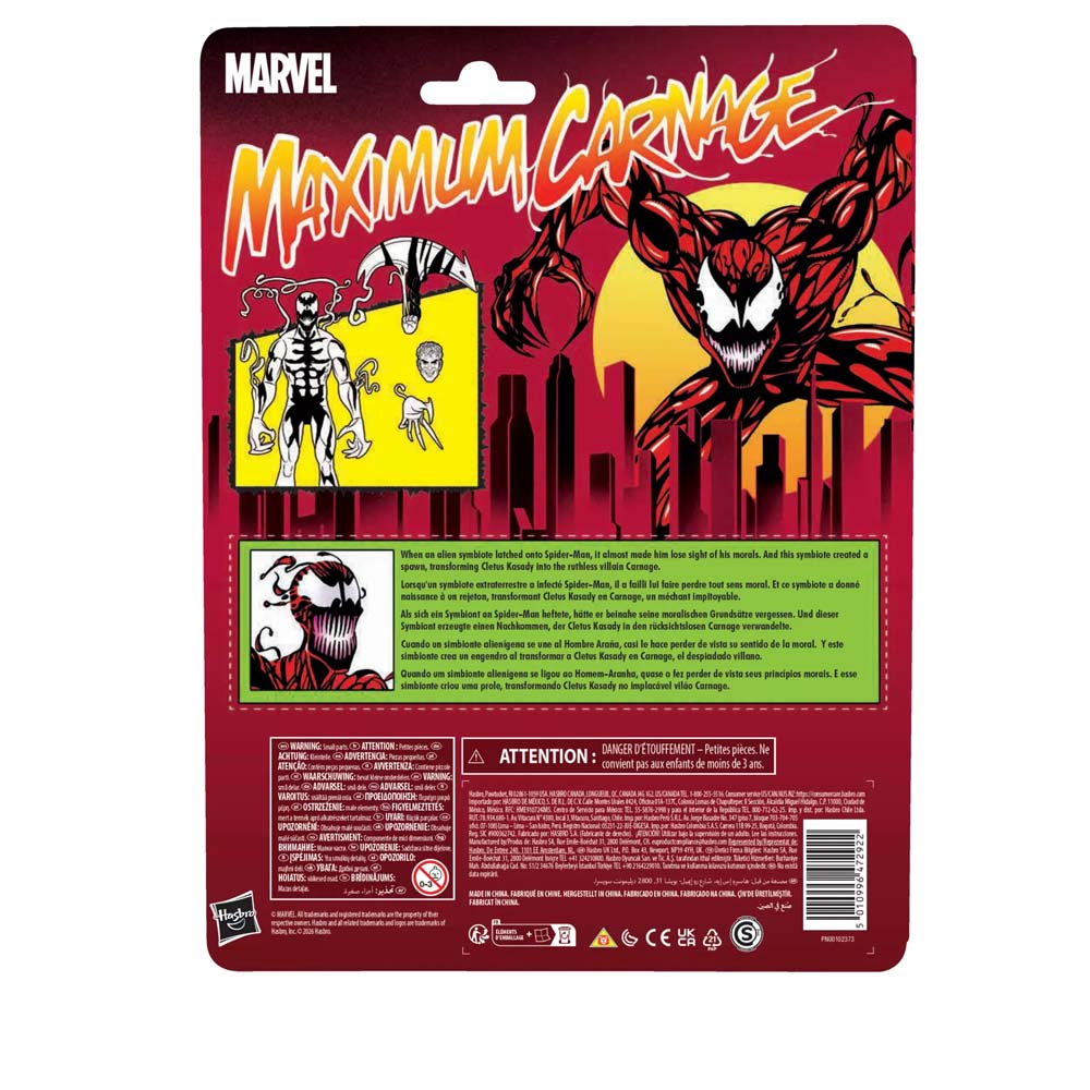 Marvel - Spider-Man - Maximum Carnage Marvel Legend Series Figure - Screenshot 3