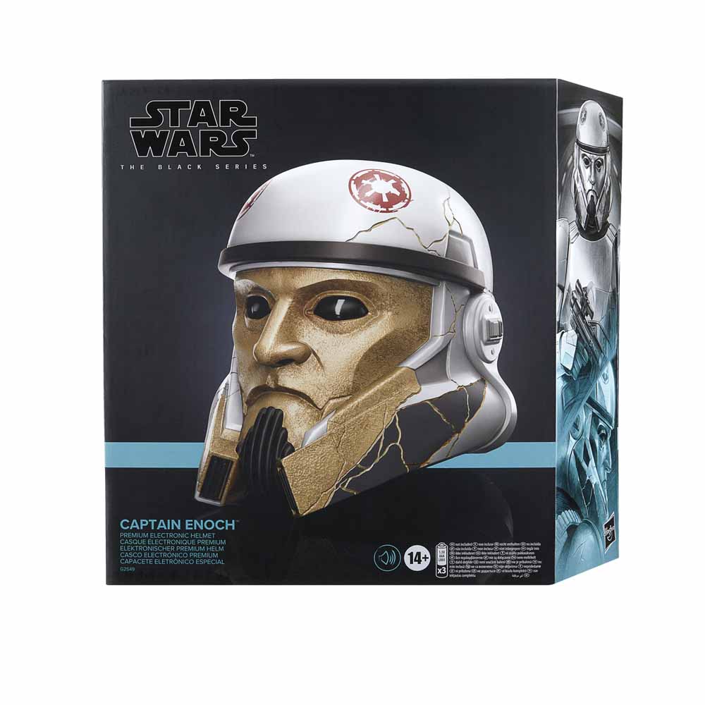 Star Wars - Ahsoka - The Black Series Captain Enoch Electronic Helmet - Screenshot 1