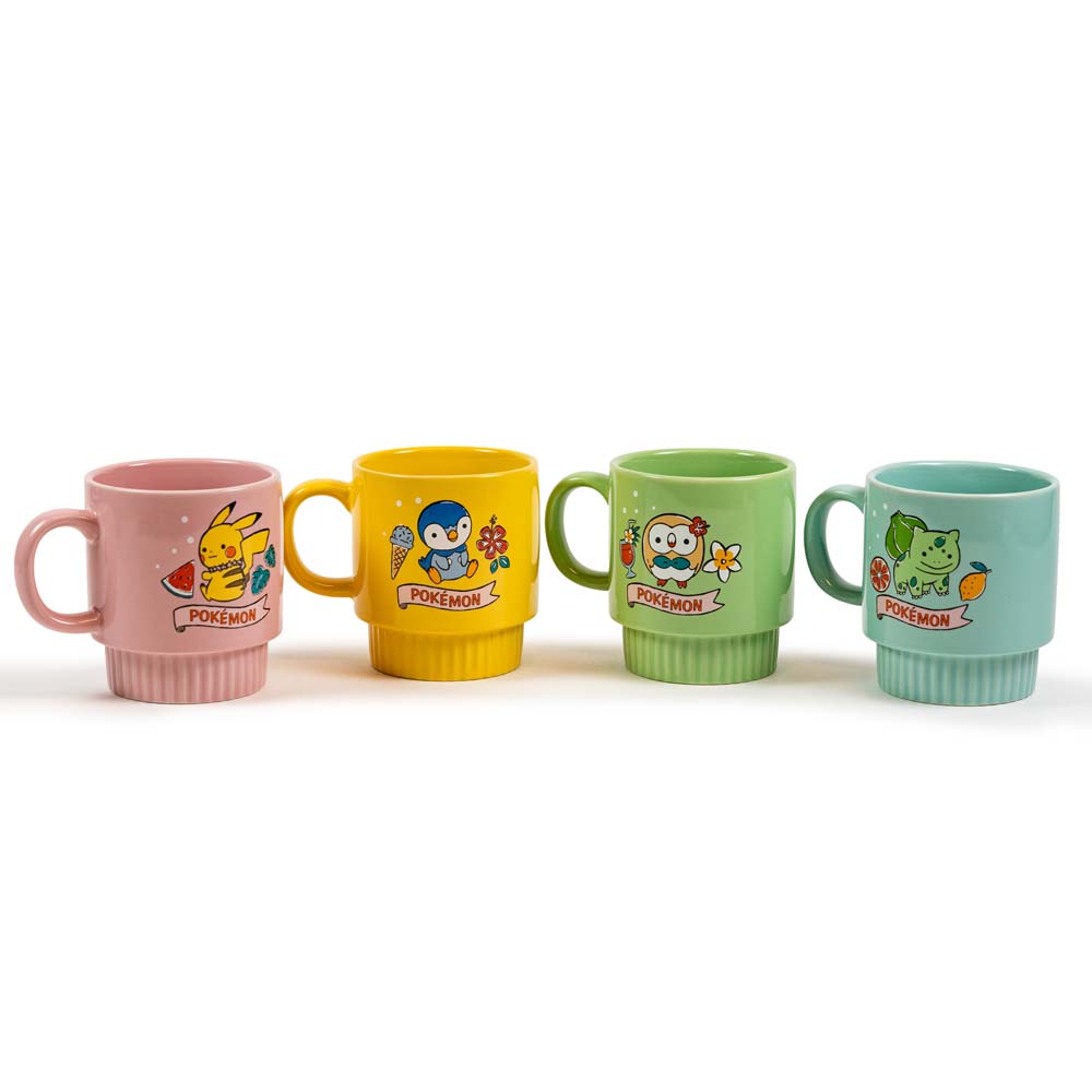 Pokemon - Fun Mug Stack 4-Pack (with Stand) - Screenshot 5