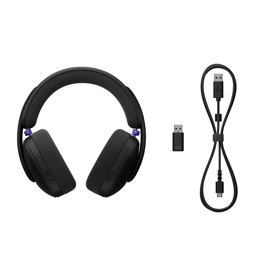 Logitech G325 Lightspeed Wireless Gaming Headset - Black - Screenshot 1