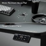 Cougar E-STAR 140 Electric Sit/Stand Desk With Monitor Stand & Full Mouse Pad - Screenshot 8