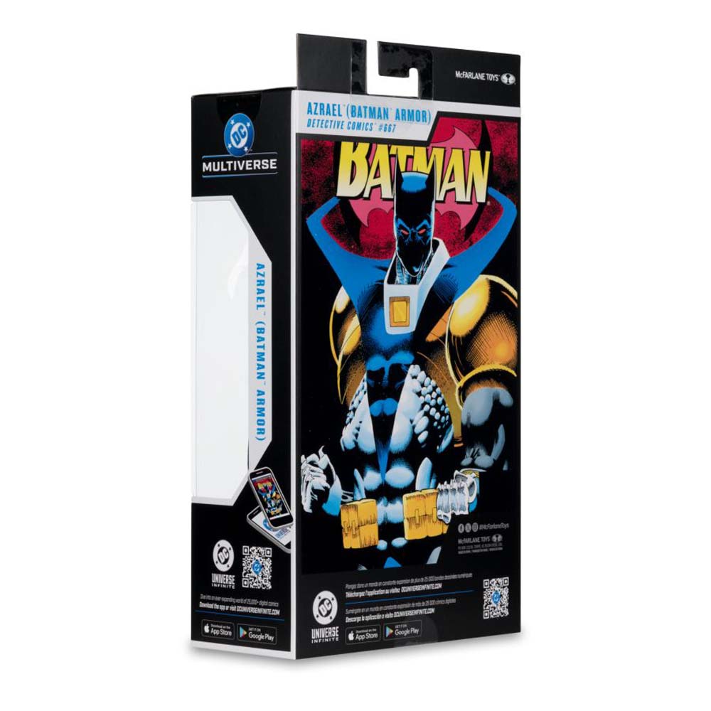 DC Multiverse - Batman - Azrael Batman Armor (Detective Comics #667) 7" Action Figure - Screenshot 2