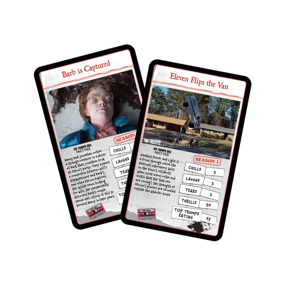 Top Trumps - Stranger Things Collector's Tin - Screenshot 1