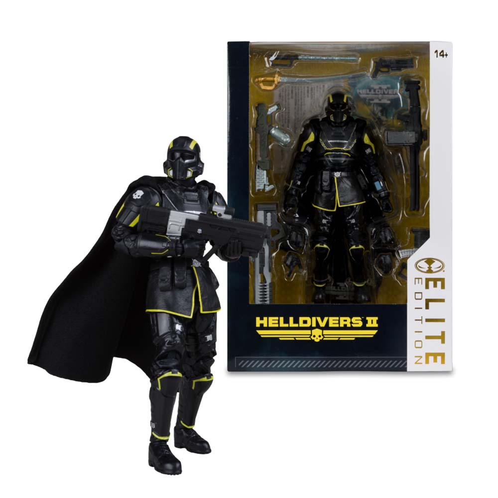 Helldivers 2 - B-01 Tactical Elite Edition 7" Action Figure - Screenshot 2