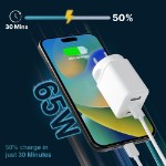 Laser 65W GaN Wall Charger with 4 Adaptors - Screenshot 5
