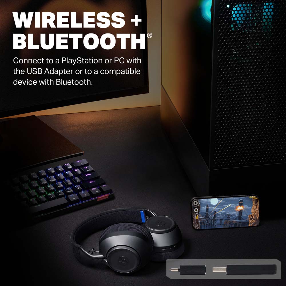 LucidSound LS500P Wireless Gaming Headset - Black - Screenshot 9