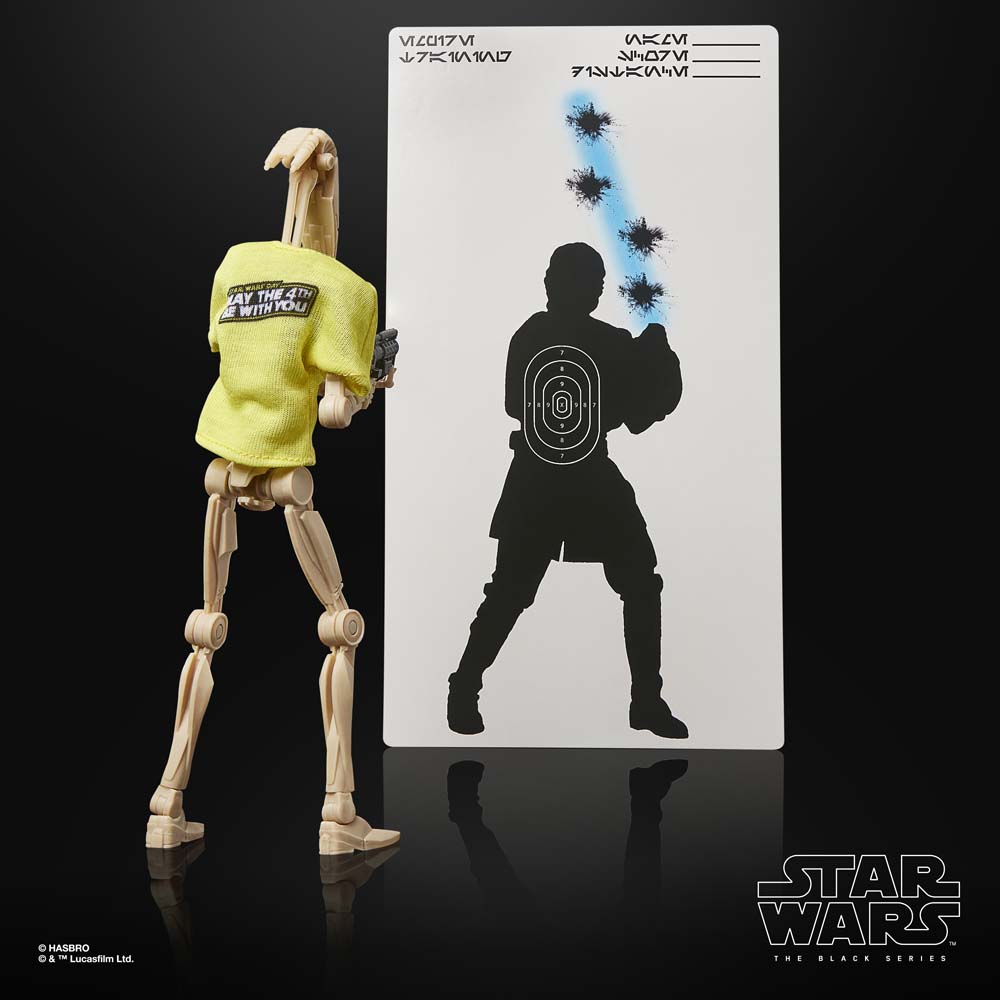 Star Wars - The Black Series - B1 Battle Droid May the 4th Be With You Action Figure - Screenshot 4